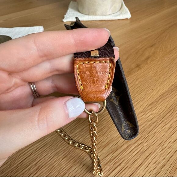 ✅AUTH✅Louis Vuitton Brown Mono SHOULDER BAG - Picture 7 of 11